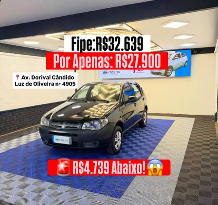 FIAT PALIO 1.0 MPI FIRE ECONOMY 8V FLEX 4P MANUAL FIAT PALIO 1.0 MPI FIRE ECONOMY 8V FLEX 4P MANUAL